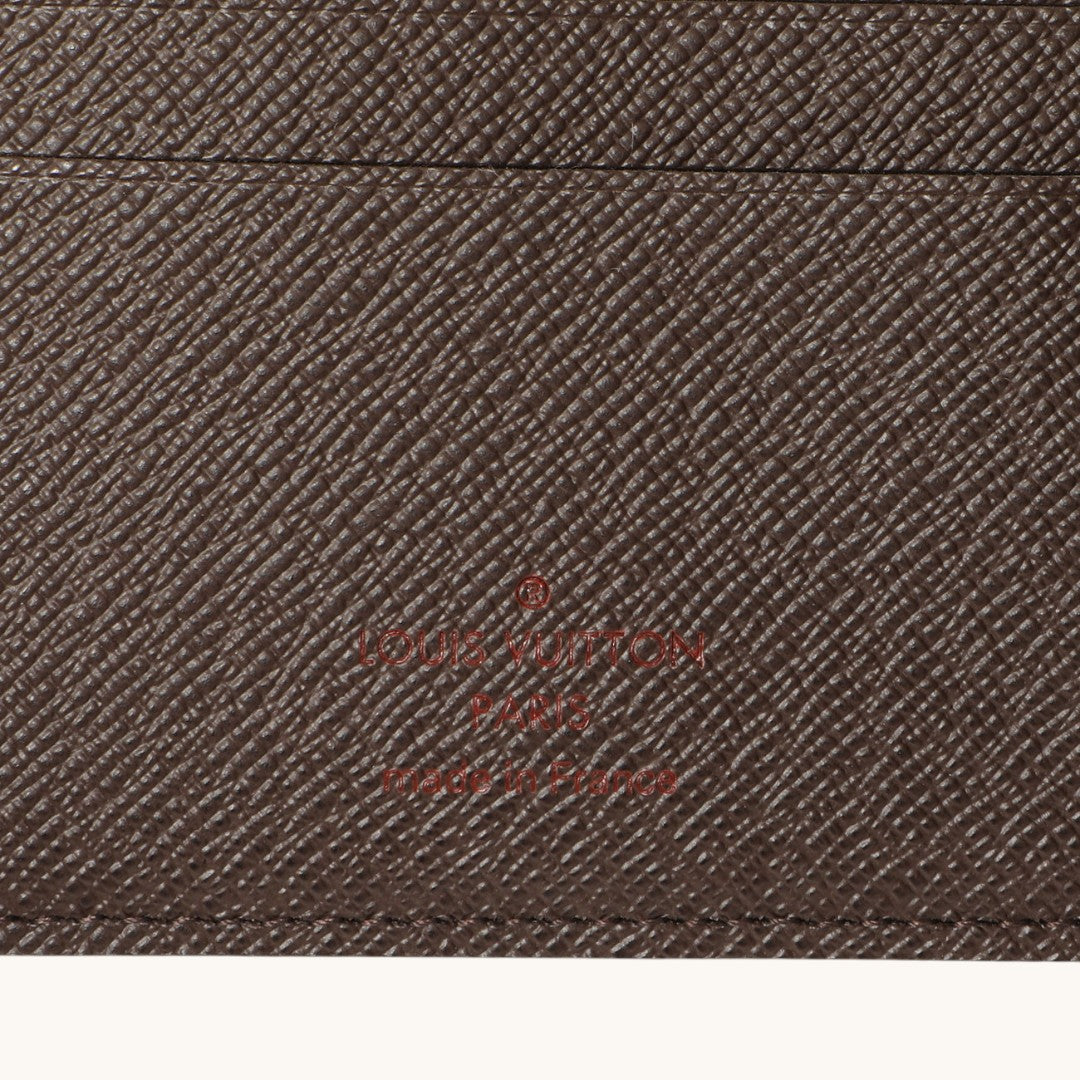 Loui Vuitto Multiple Wallet N60895 Damier Ebene Erkek Cüzdan