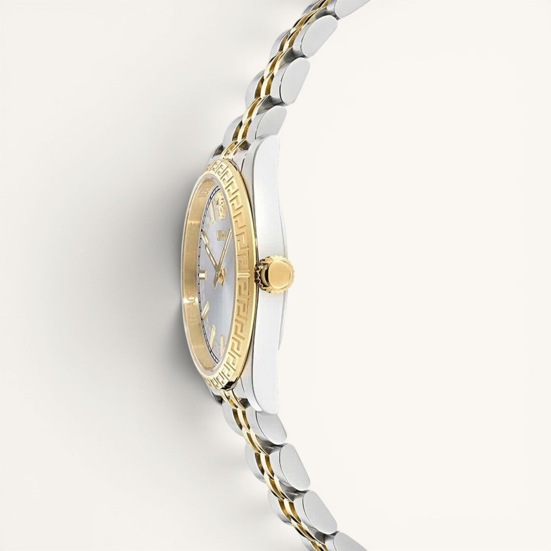 Versac Silver Gold Bay & Bayan Çift Kol Saati