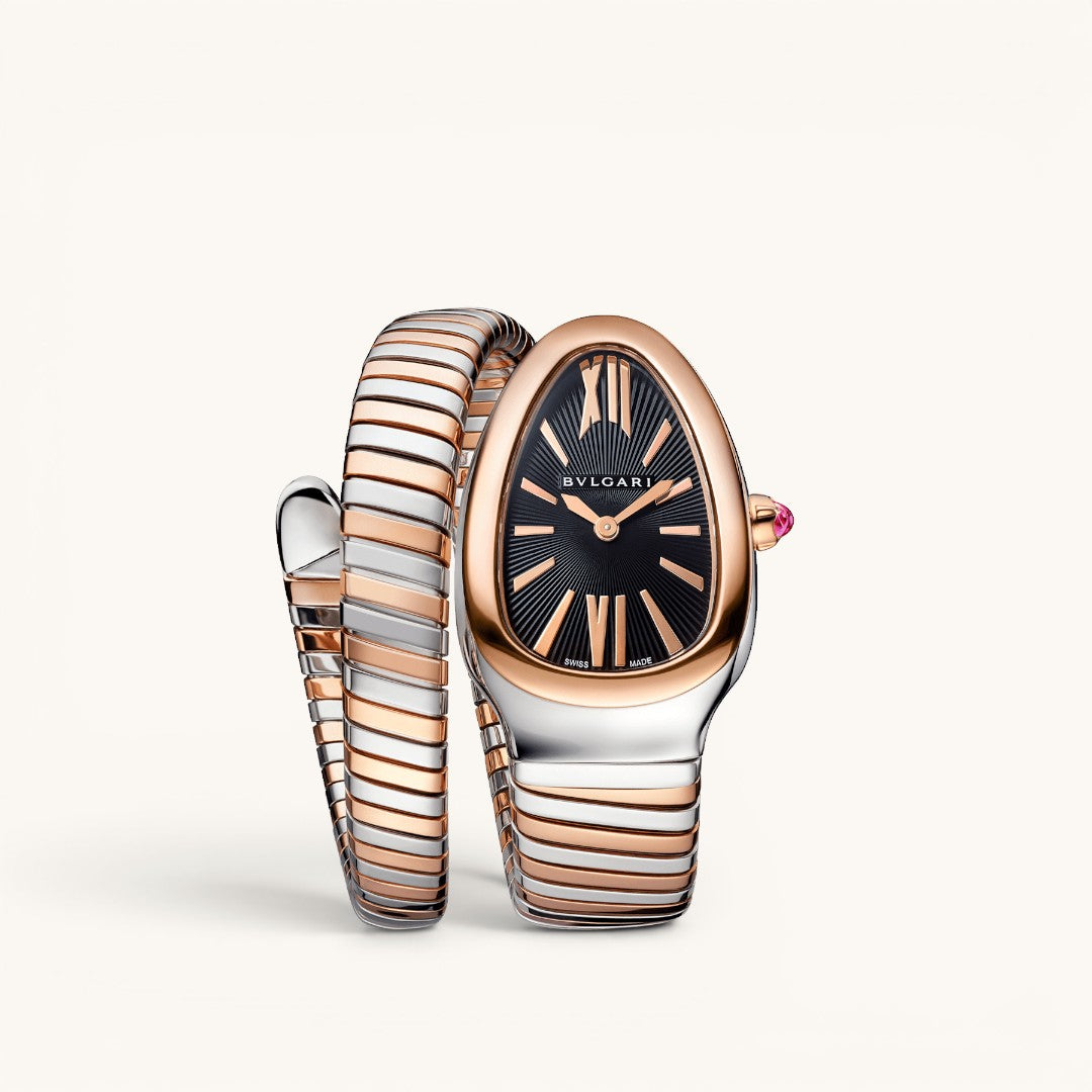 Bvlgar Serpenti Tubogas Rose Gold & Silver Kadın Kol Saati