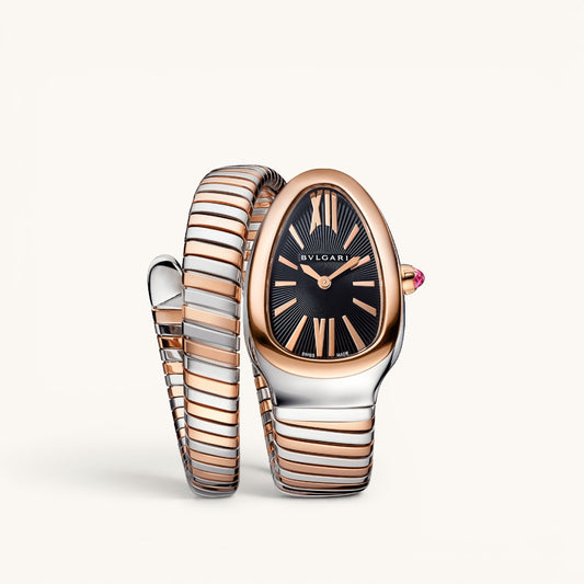 Bvlgar Serpenti Tubogas Rose Gold & Silver Kadın Kol Saati