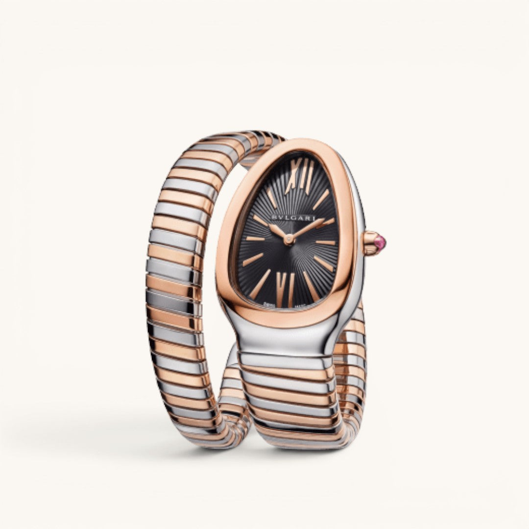 Bvlgar Serpenti Tubogas Rose Gold & Silver Kadın Kol Saati