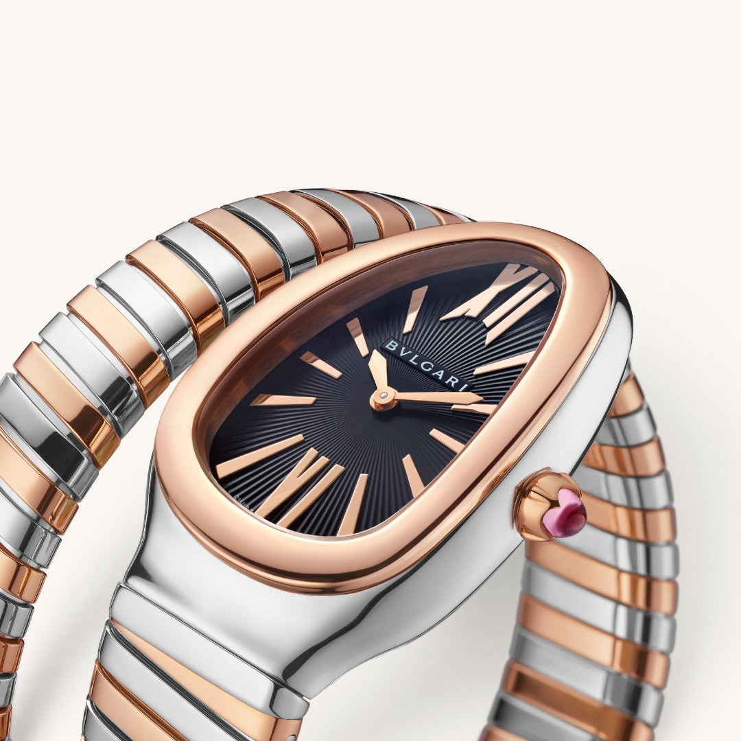 Bvlgar Serpenti Tubogas Rose Gold & Silver Kadın Kol Saati