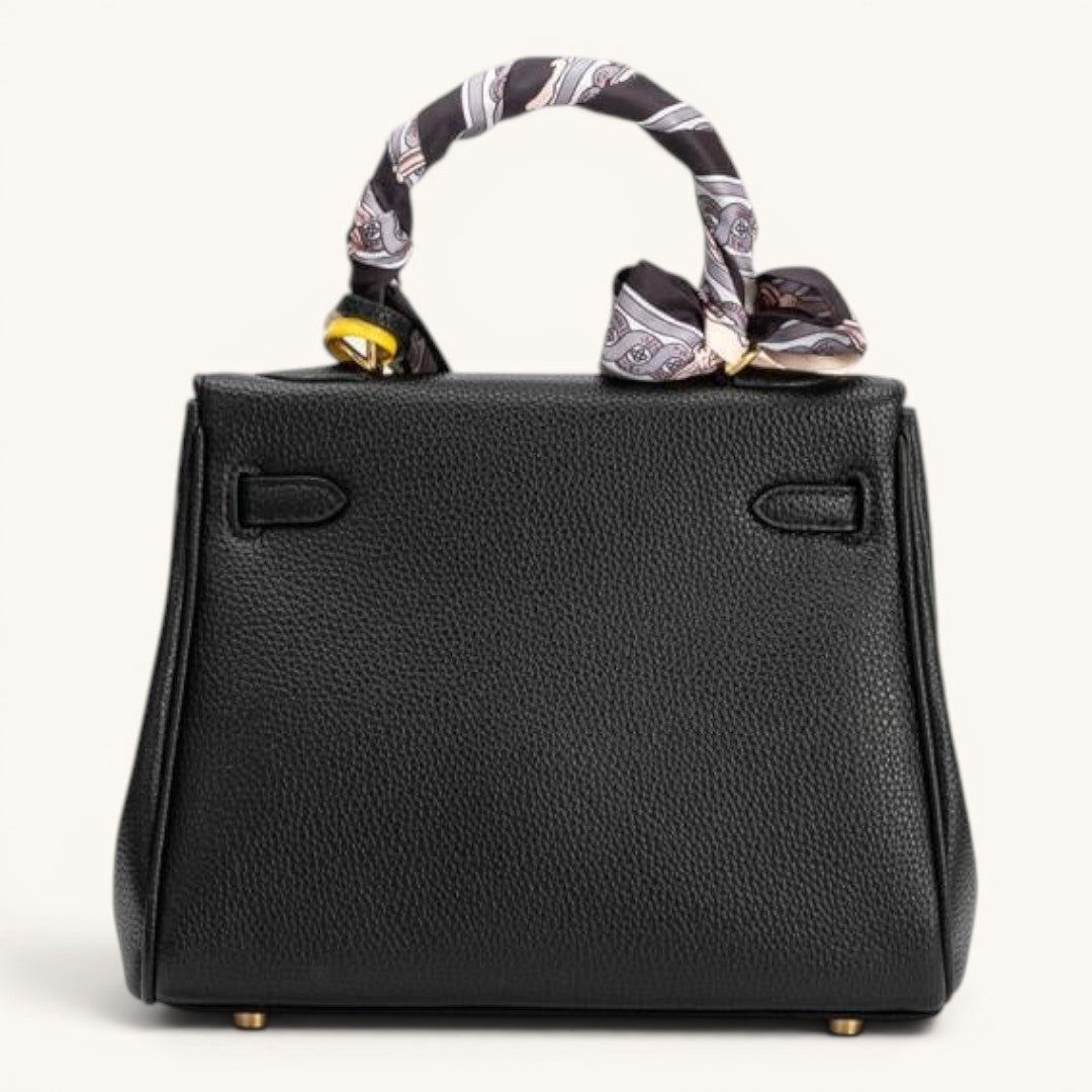 Hermès Kelly 25 liki Noir Togo Deri Gold Hardware Kadın El Çantası