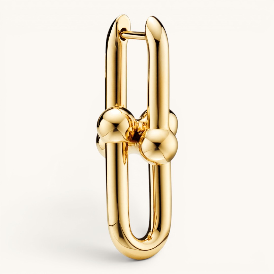 Tiffay & o. HardWear Gold Link Küpe