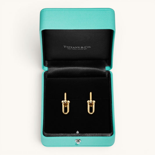 Tiffay & o. HardWear Gold Link Küpe