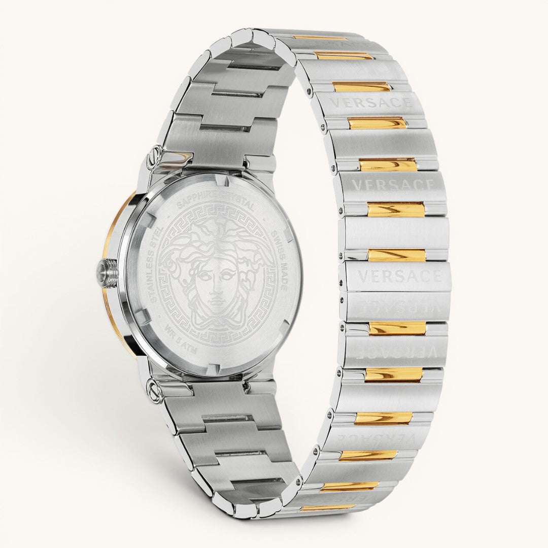 Versac Silver Gold Bay & Bayan Çift Kol Saati