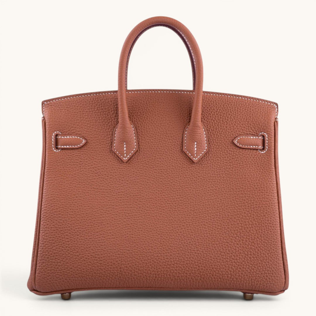 Hermè Birkin 25 Gold Togo Leather Premium Kadın El Çantası