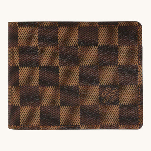 Loui Vuitto Multiple Wallet N60895 Damier Ebene Erkek Cüzdan