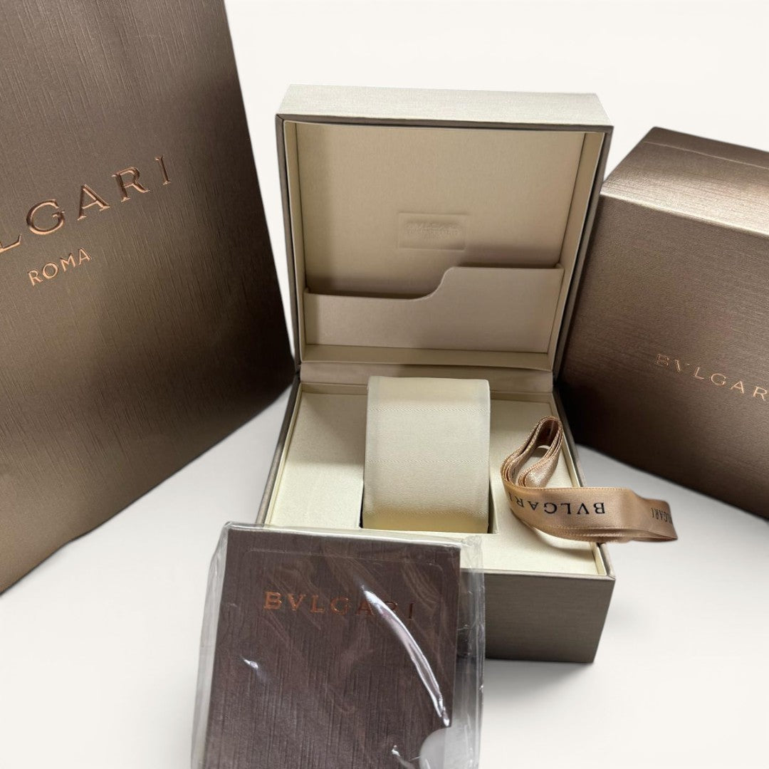 Bvlgar Serpenti Seduttori Rose Gold & Silver Diamond Detaylı Kadın Kol Saati