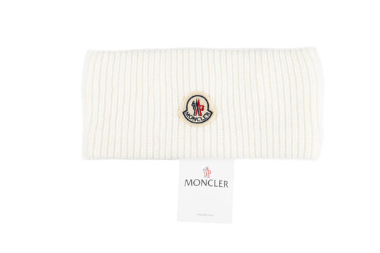 Moncle Logo Nakışlı Premium Triko Kulak Bandı