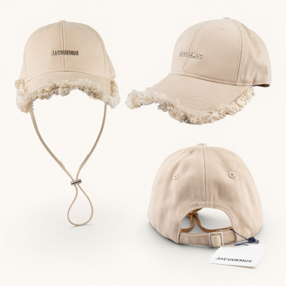 Jacquemu Vintage Yıkamalı Püskül Detaylı Unisex Şapka