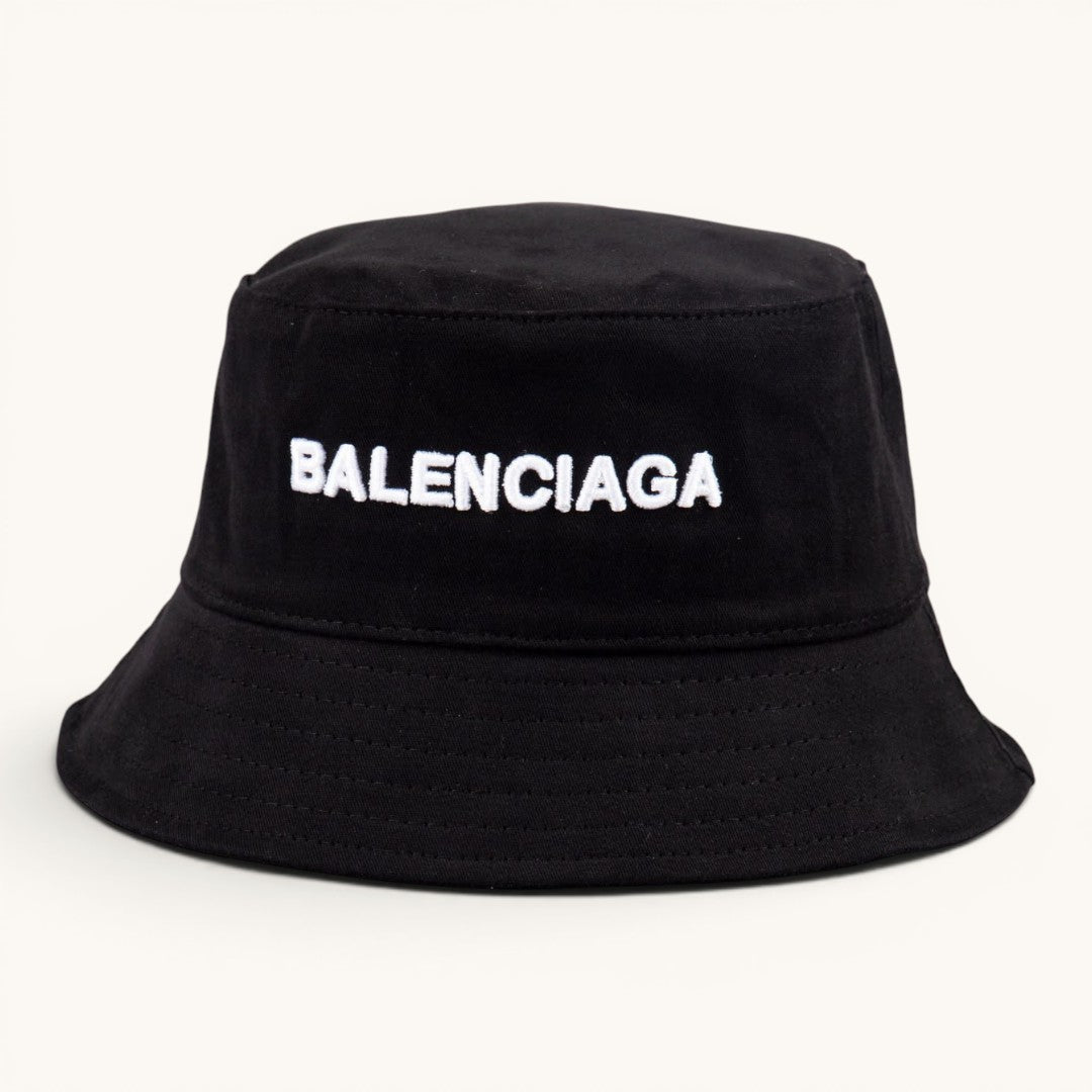 Balenciag Logo Nakışlı Unisex Bucket Hat