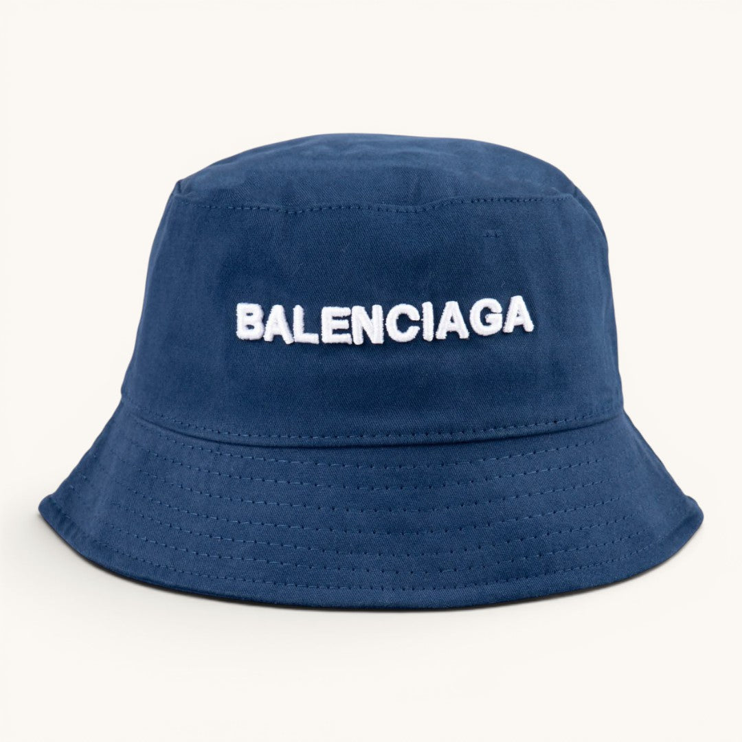 Balenciag Logo Nakışlı Unisex Bucket Hat