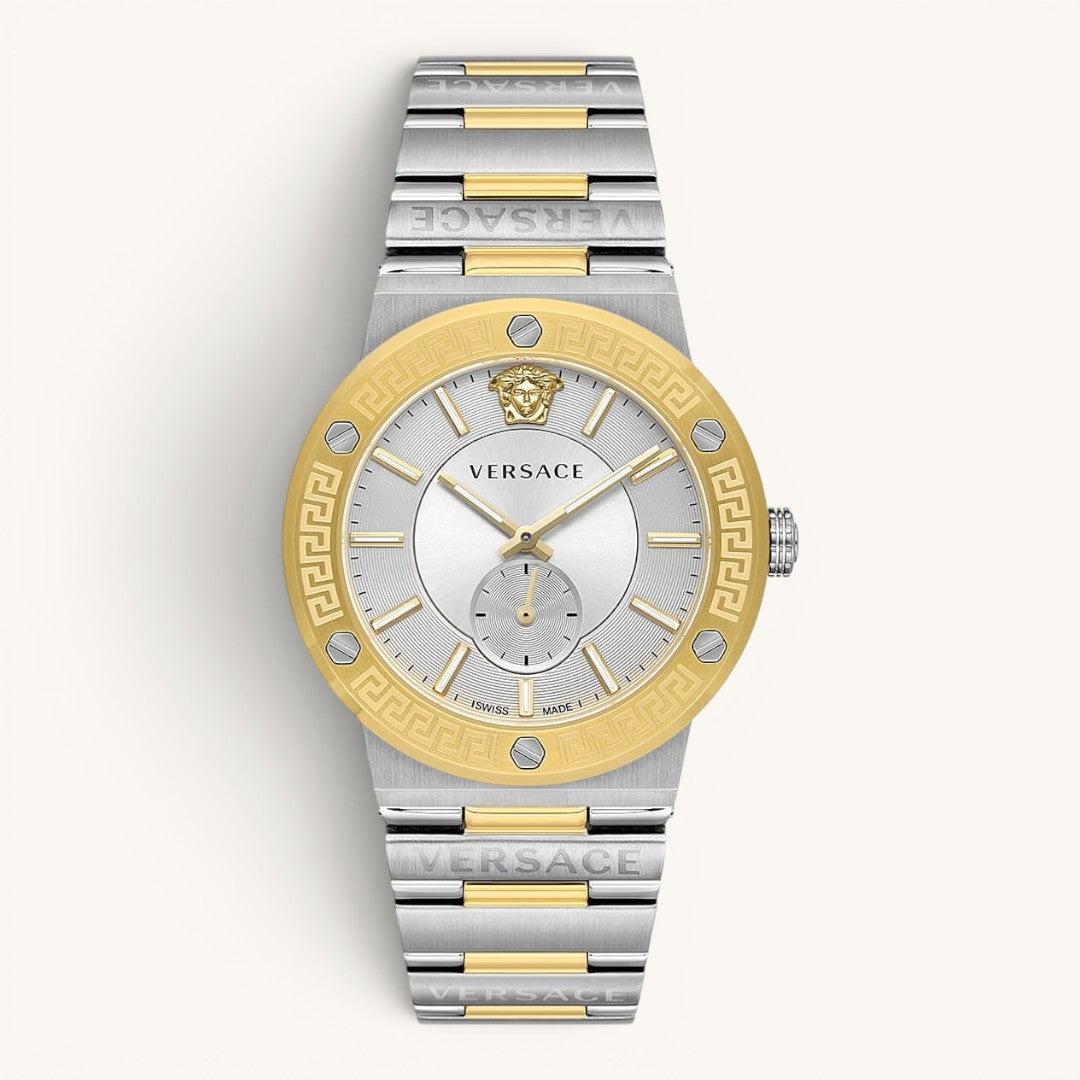 Versac Silver Gold Bay & Bayan Çift Kol Saati