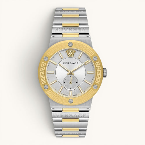 Versac Silver Gold Bay & Bayan Çift Kol Saati