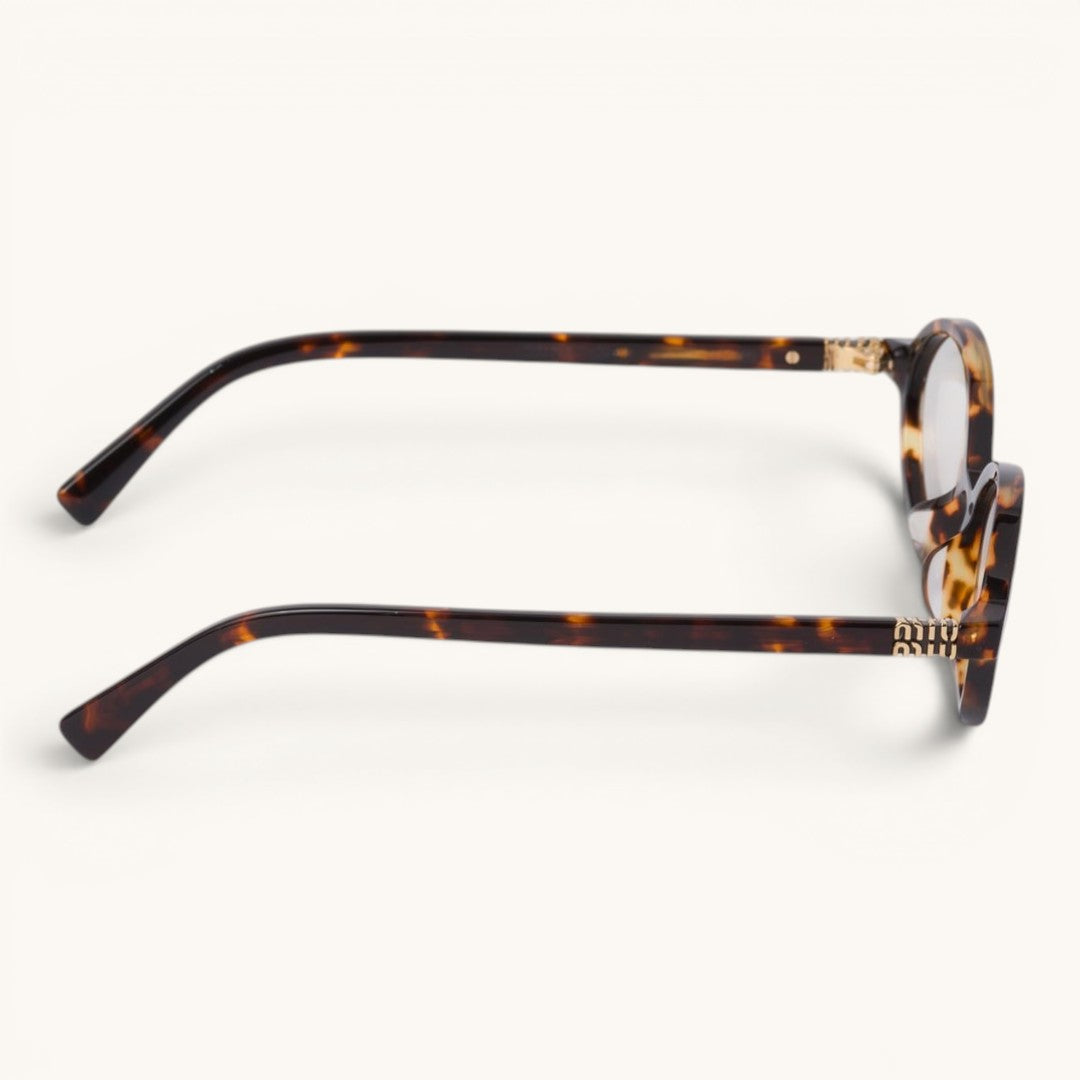 Mu iu Tortoise Oval Premium Optik Gözlük