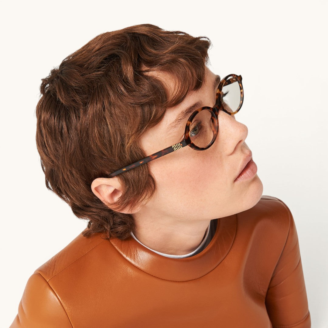 Mu iu Tortoise Oval Premium Optik Gözlük