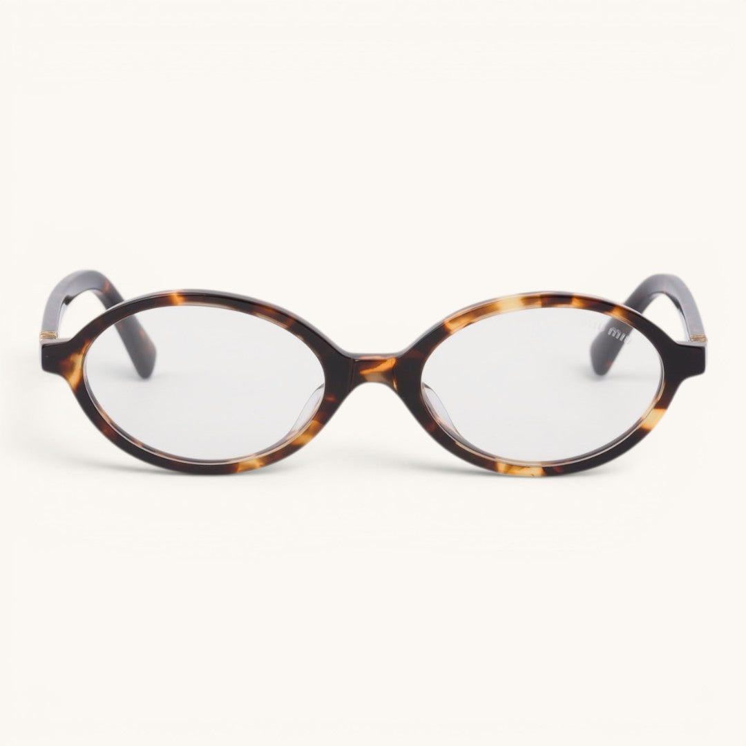 Mu iu Tortoise Oval Premium Optik Gözlük