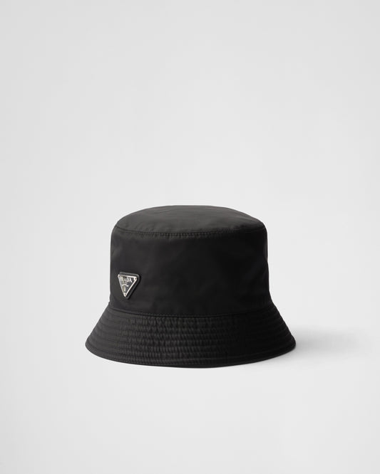 Prad Re-Nylon Triangle Logo Premium Bucket Hat