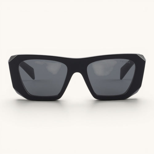Praa SPRB18 Black Dark Grey Geometric Luxury Güneş Gözlüğü
