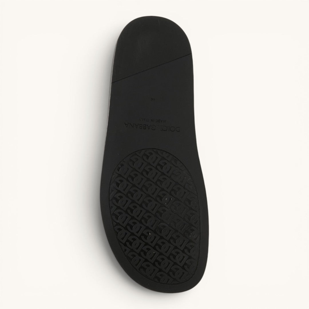 Dolce & Gabban DG Logo Siyah Erkek Lüks Terlik