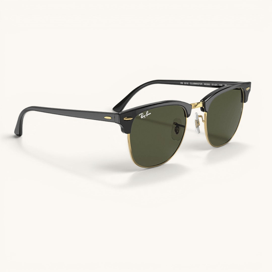 Ry-Bn 3016 Clumaster W0365 51*21 145 3N Classic Black Gold Unisex Güneş Gözlüğü