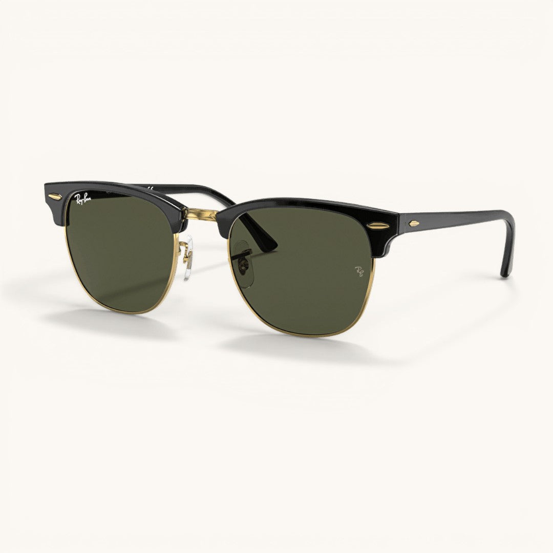 Ry-Bn 3016 Clumaster W0365 51*21 145 3N Classic Black Gold Unisex Güneş Gözlüğü