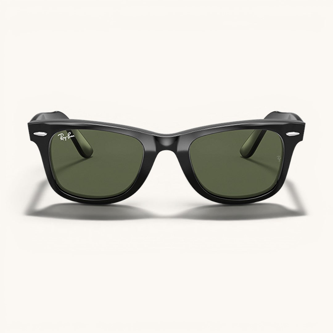 Ry-Bn Wayfarr RP2140 901 50*22 150 3N Black Green Classic Unisex Güneş Gözlüğü