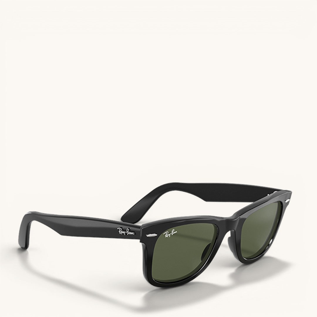 Ry-Bn Wayfarr RP2140 901 50*22 150 3N Black Green Classic Unisex Güneş Gözlüğü