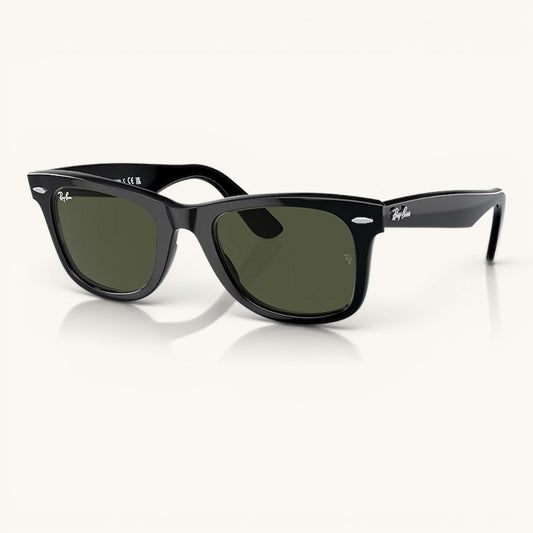 Ry-Bn Wayfarr RP2140 901 50*22 150 3N Black Green Classic Unisex Güneş Gözlüğü