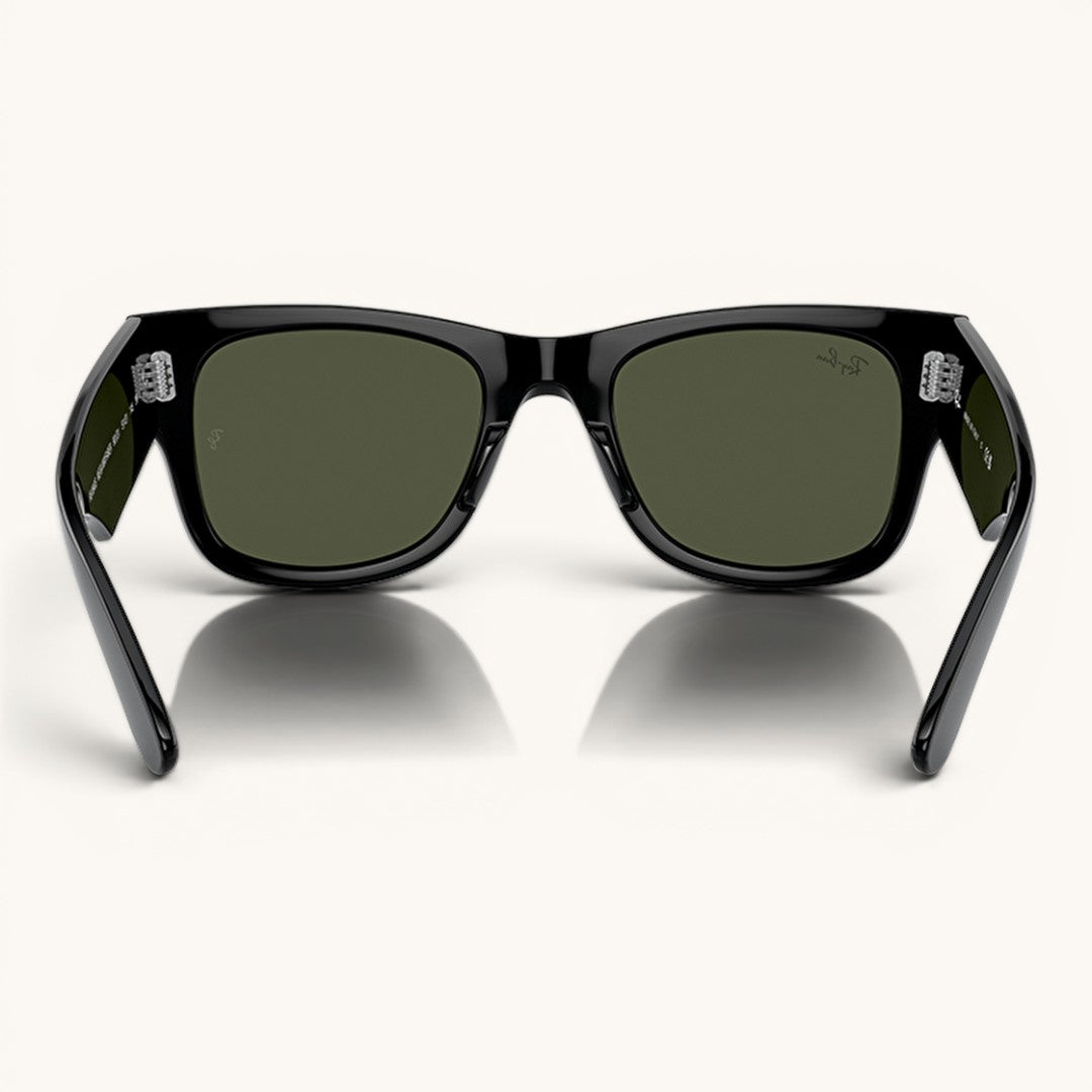 Ry-Bn MEGA Wayfarr 2140  901 50*22 150 3N Black Premium Unisex Güneş Gözlüğü