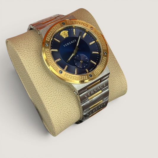Versac Blue Gold Bay & Bayan Çift Kol Saati