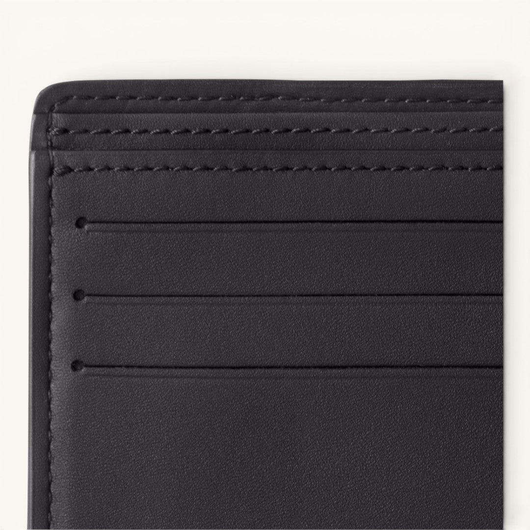 Loui Vuitto Multiple Wallet N63124 Damier Infini Black Erkek Cüzdan