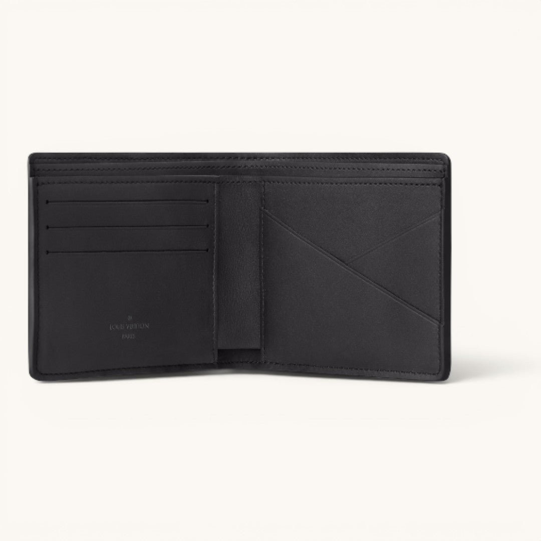 Loui Vuitto Multiple Wallet N63124 Damier Infini Black Erkek Cüzdan